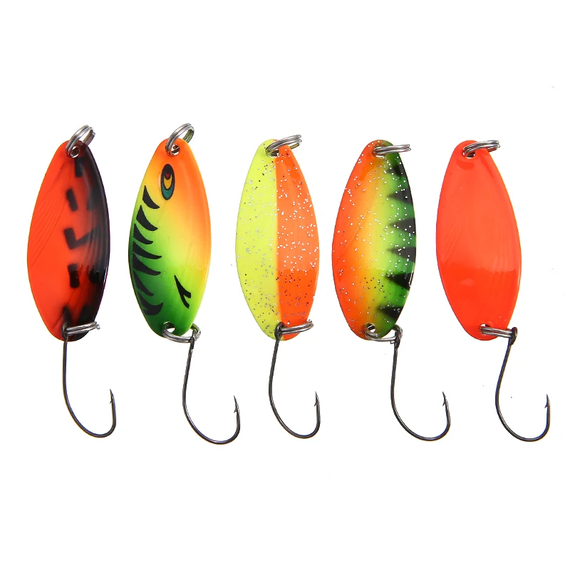 Рыболовные приманки с блестками форель Окунь и Chub набор из 5 штук искусственная