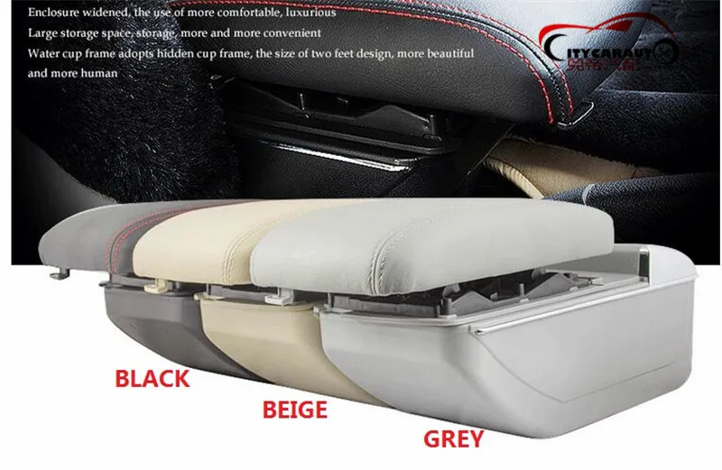 Городской автомобильный подлокотник CITYCARAUTO большой + роскошный USB-подлокотник
