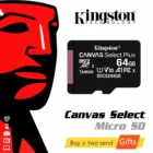 Карта памяти Kingston для телефона, карта Micro SD на 16 ГБ, 32 ГБ, 64 ГБ, класс 10, Micro sd на 128 ГБ, 256 ГБ, SD, TF флэш-карты на 512 ГБ