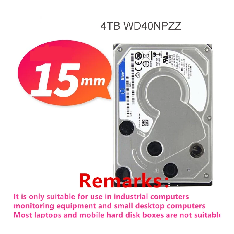 Внутренний жесткий диск Western Digital WD 1 ТБ 2 5 &quot7 мм для ноутбука Playstation 4 PS4 Slim HDD SATA III 6