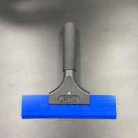 bluemax long handle wide tpu blade 1pc blue razor blade scraper water squeegee tint tool for car auto film for window cleaning