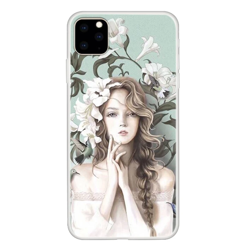 For iPhone 11 Pro X XS Max XR 7 8 6 6s Plus Case Cartoon Patterned Fundas 2019 Soft Silicone Cover Coque |