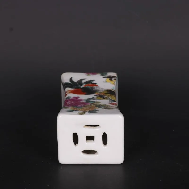 Античная фарфоровая коллекция Qing Qianlong Family розовая подушка для рук - купить по