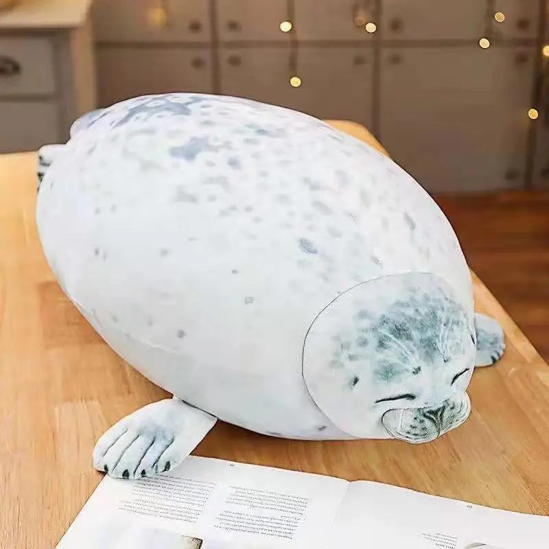 Seal Pillow Soft Plush Stuffed Doll Toy Baby Sleeping Throw Gifts For Kids Girls | Игрушки и хобби