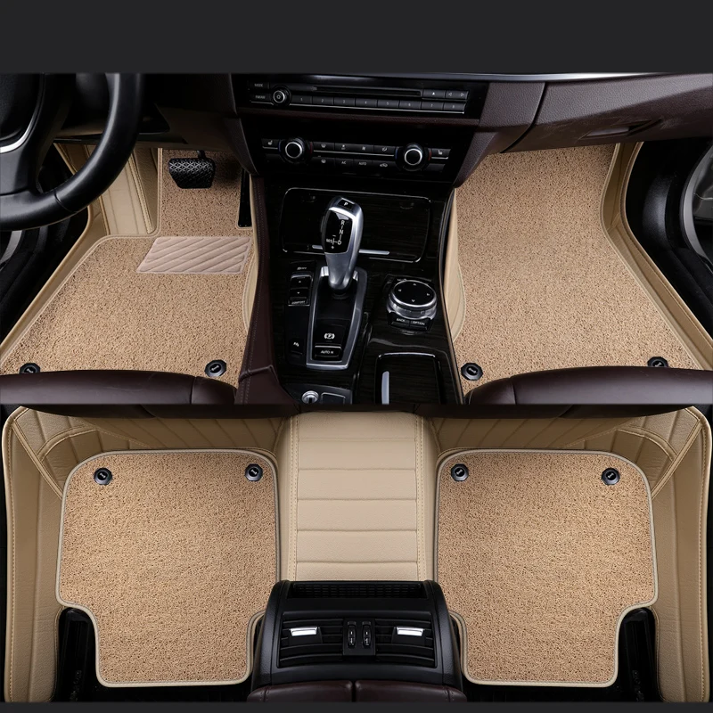 

Custom car floor mats for Toyota 86 Land Cruiser Prado CHR CROWN Zelas Previa WISH Venza Fortuner Sienna Tundra auto foot mats