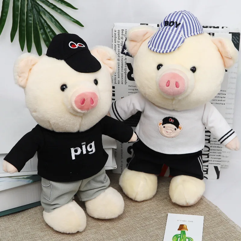 2020 новая плюшевая кукла поросенок игрушка бутик подарок на день рождения|Мягкие