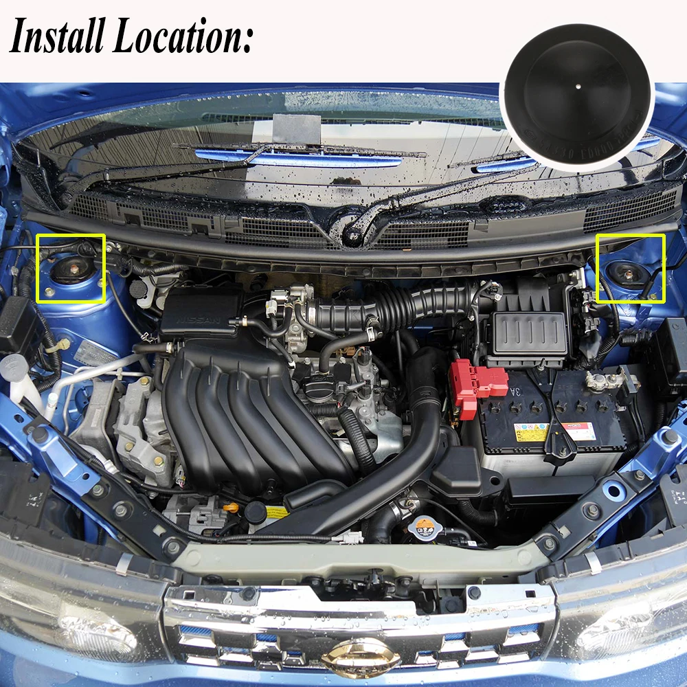 Колпачок передней подвески верхняя крышка водонепроницаемая 54330ED000 C11 для Nissan Versa