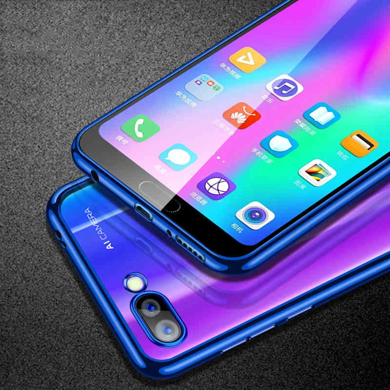Чехол для HUAWEI P10 P20 P30 Lite Pro Mate 10 20 P8 Honor 8 9 8A 8C 8X прозрачный мягкий чехол из ТПУ с