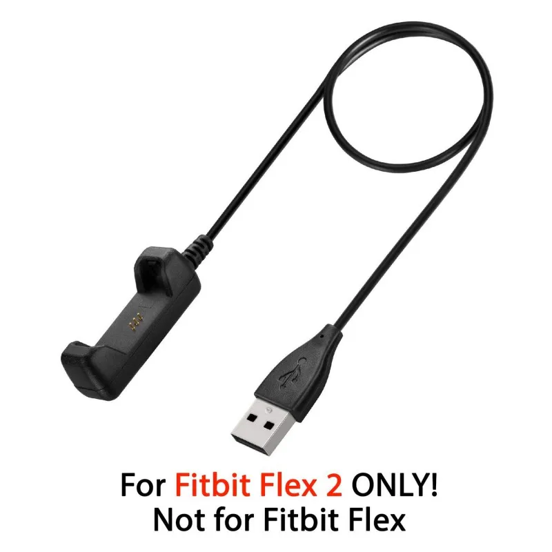 Горячая Зарядка адаптер USB зарядный кабель Замена подходит для Fitbit Flex2 только
