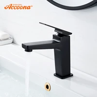 accoona basin faucets bath deck mounted single handle sink mixer hot cold water crane tap vanity mixer a90124f a90124at a90124