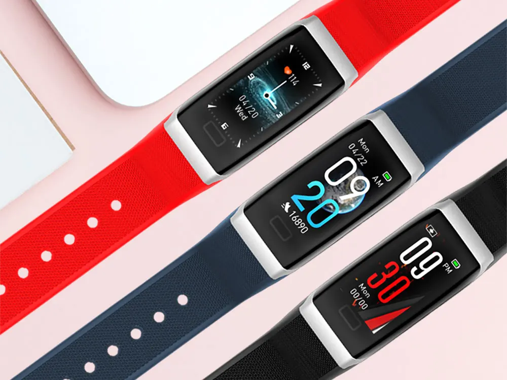 L8STAR R7 usb зарядка смарт-браслет пульсометр фитнес-трекер IP68 Водонепроницаемый умный Браслет кровяное давление браслет