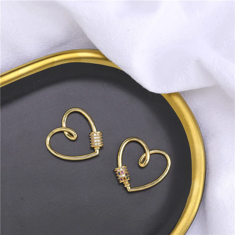 DIY Ручная работа для ожерелья застежка крючок винт пряжка кольца открытая одна