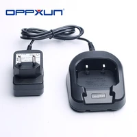 oppxun portable radio genuine home desktop base tray charger eu au uk us adapter for walkie talkie baofeng uv 82 uv82 accessory