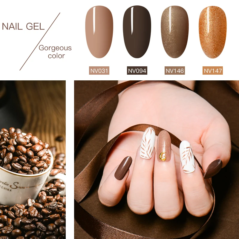 Nail Vision набор однотонных гелей для ногтей 176 цветов УФ-Гель-лак 5 мл полуперманентный лак для маникюра