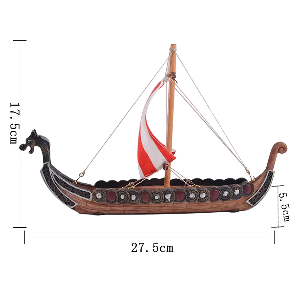 Новый инновационный Ретро пиратский корабль викингов домашняя лодка дракона