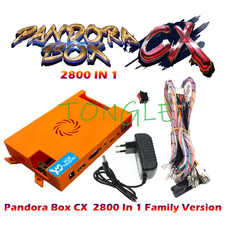 Pandora Box CX 2800 игры в 1 4 игрока 2020 Новый аркадный набор сделай сам копия SanWa Джойстик