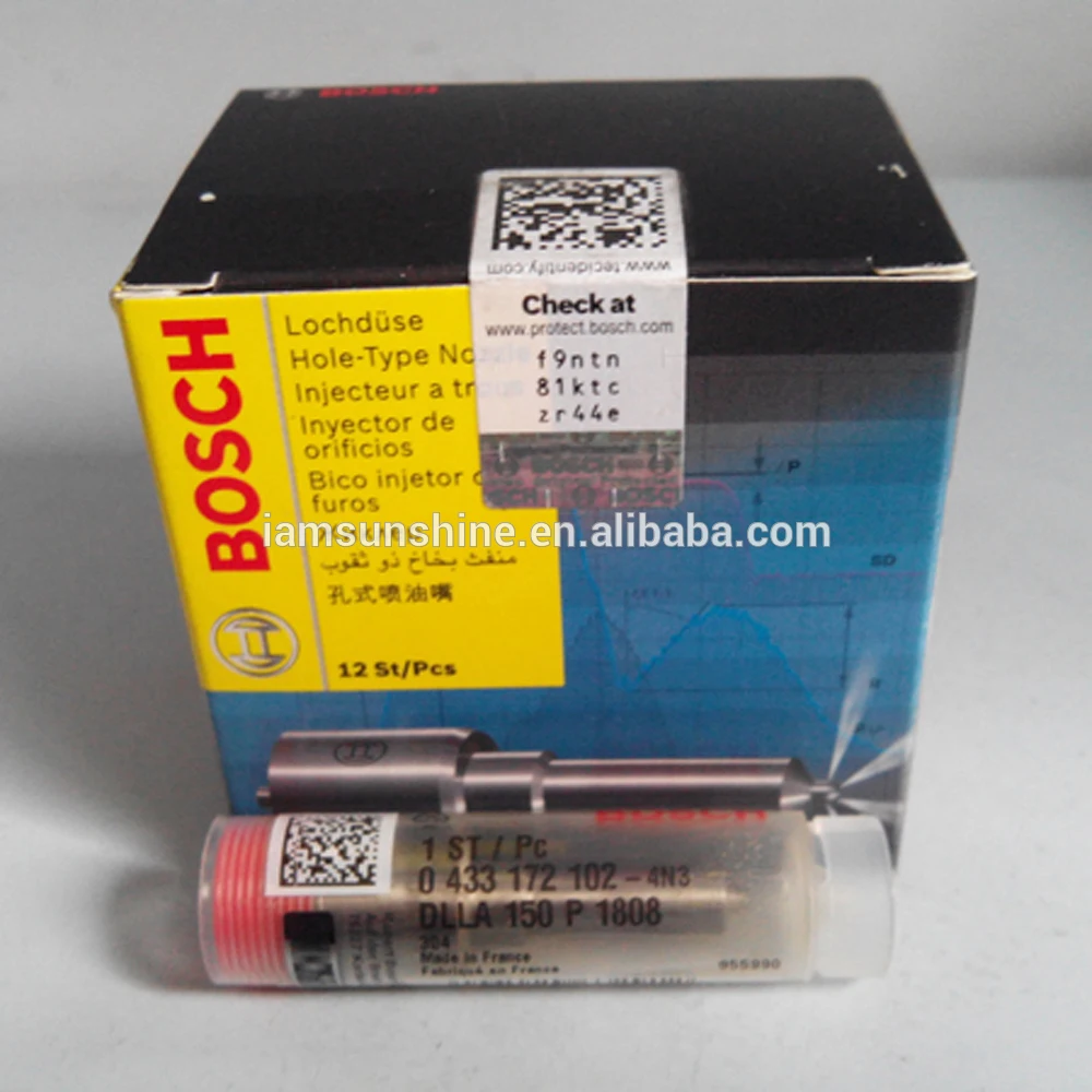 

DLLA150P1808/0433172102 original fuel injection nozzle for 0445110343