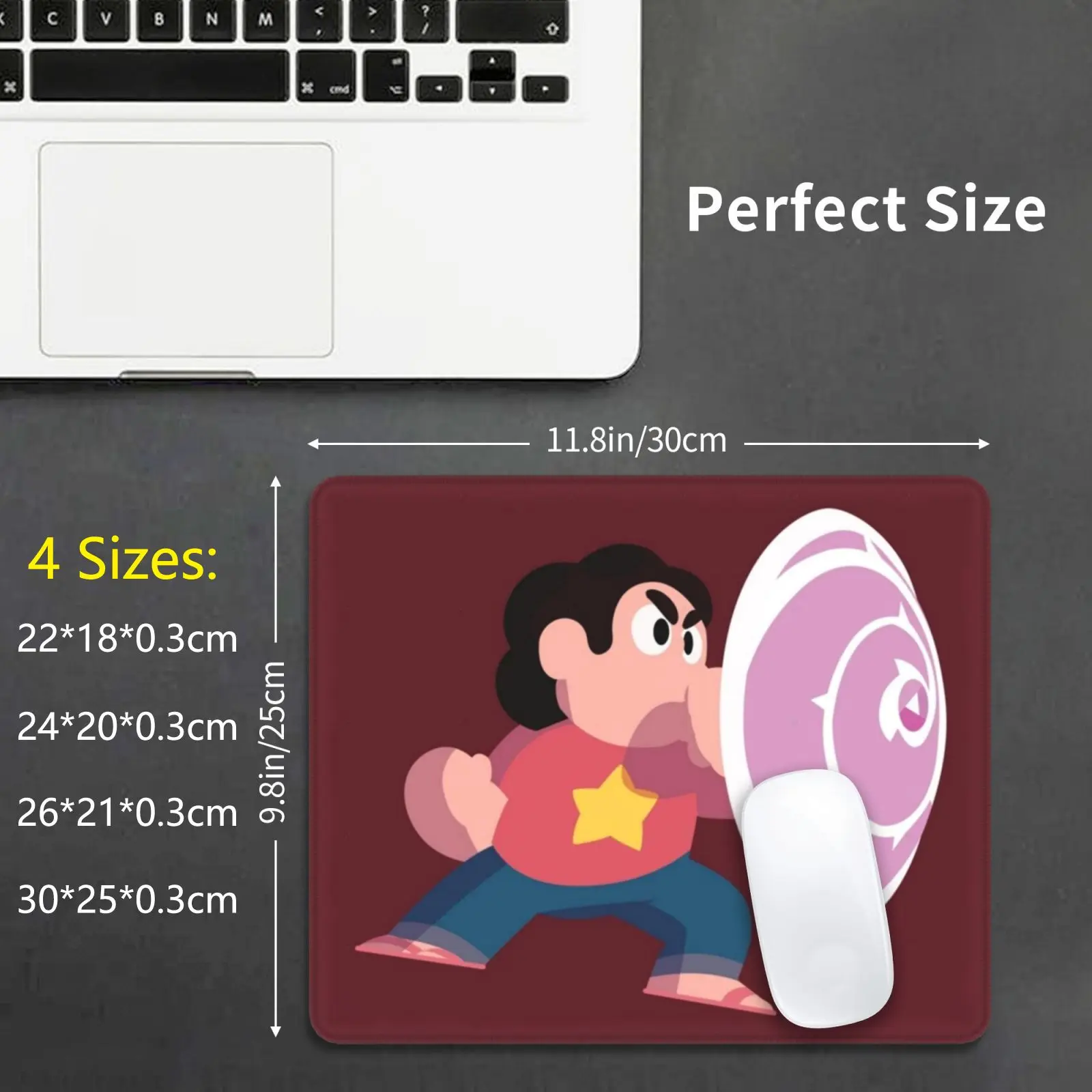 

Вселенная Steven с защитным ковриком для мыши, DIY печать, Вселенная Steven Su, мультяшный кристалл, драгоценный камень, кристалл