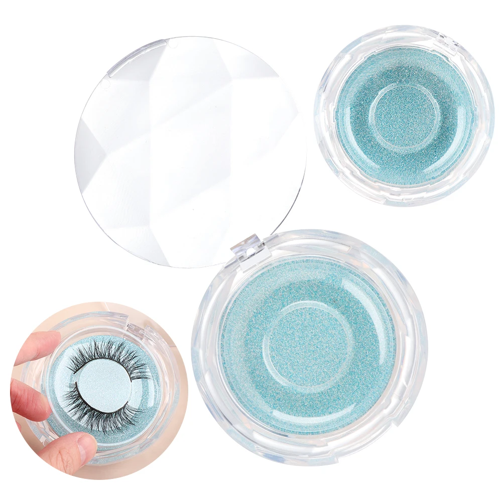 Чехлы для ресниц пустые норковых зеркальные коробки хранения чехол магнитные и