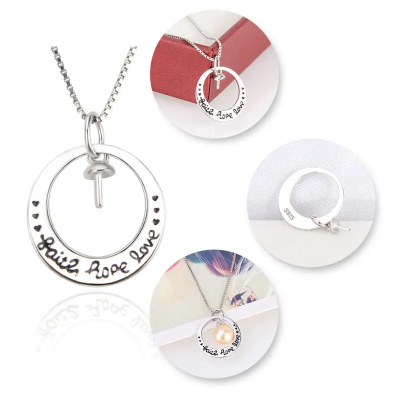 Подвеска Серебряная Женская в виде веревки подарок на день Святого Валентина