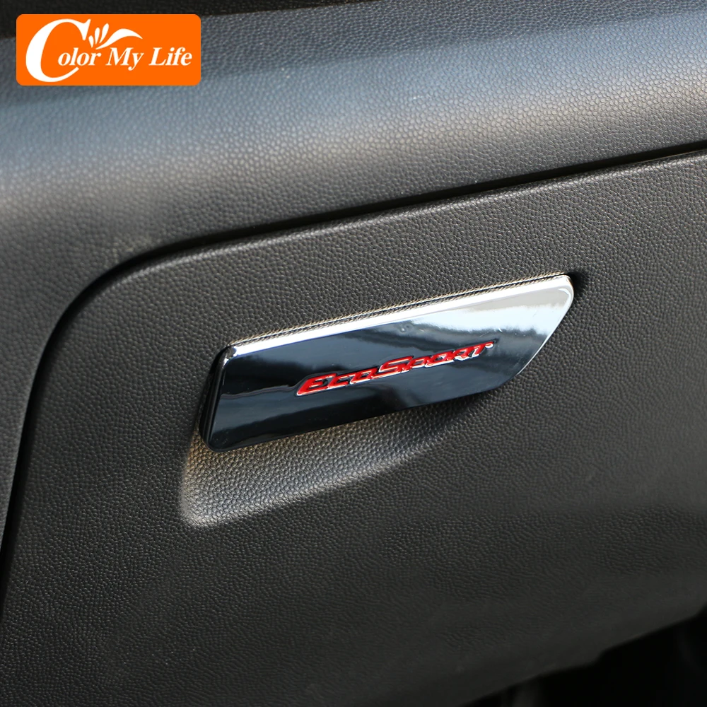 Автомобильный ящик для перчаток подлокотник ручка украшение отделка хранения