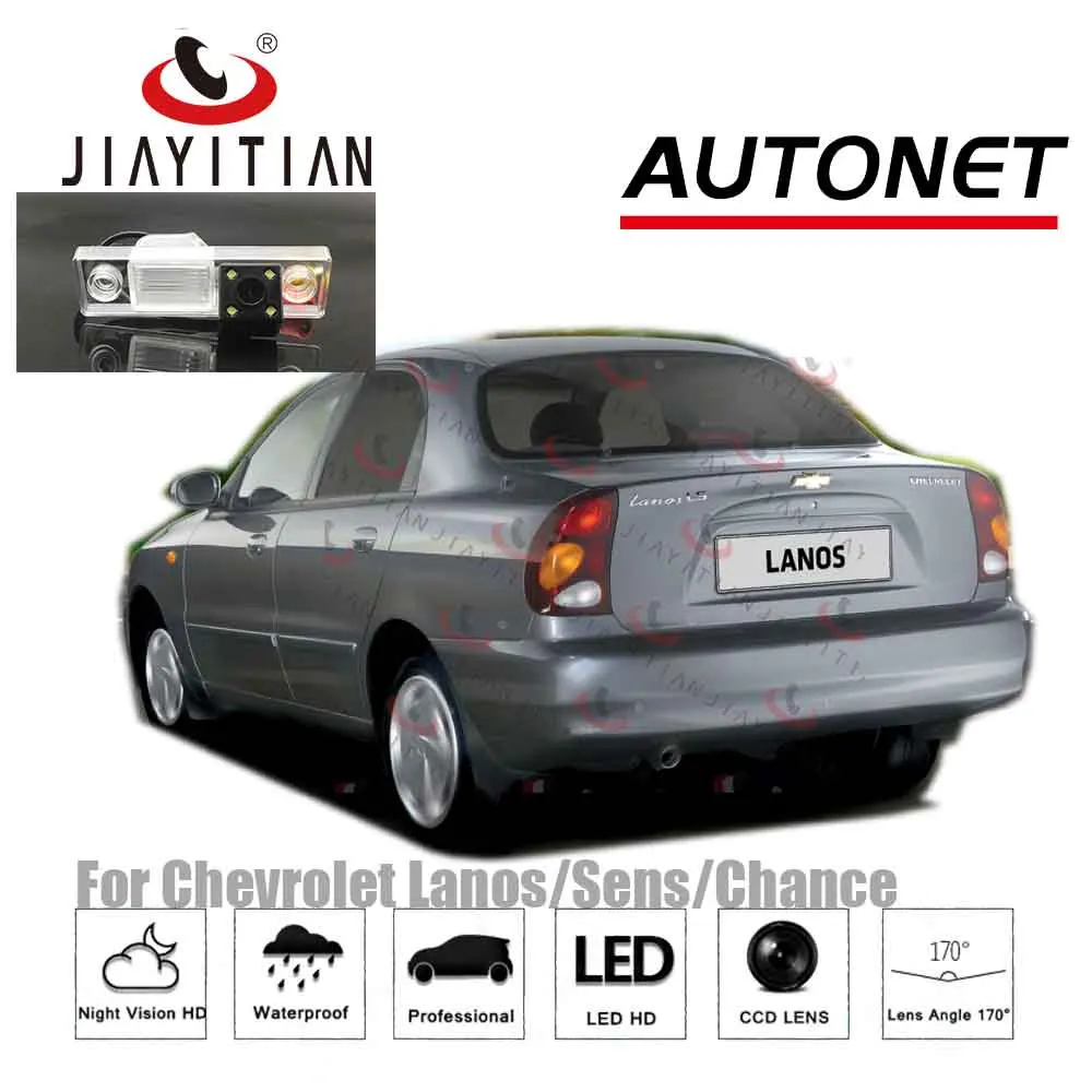 JIAYITIAN камера заднего вида для Chevrolet Lanos/Sens/Chance CCD ночного видения резервного копирования/парковочная камера номерного знака камера заднего вида