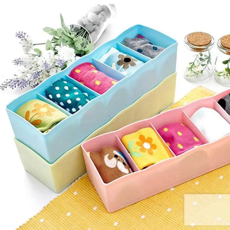 Органайзер для нижнего белья и галстуков 5 ячеек|Коробки ящики хранения| |