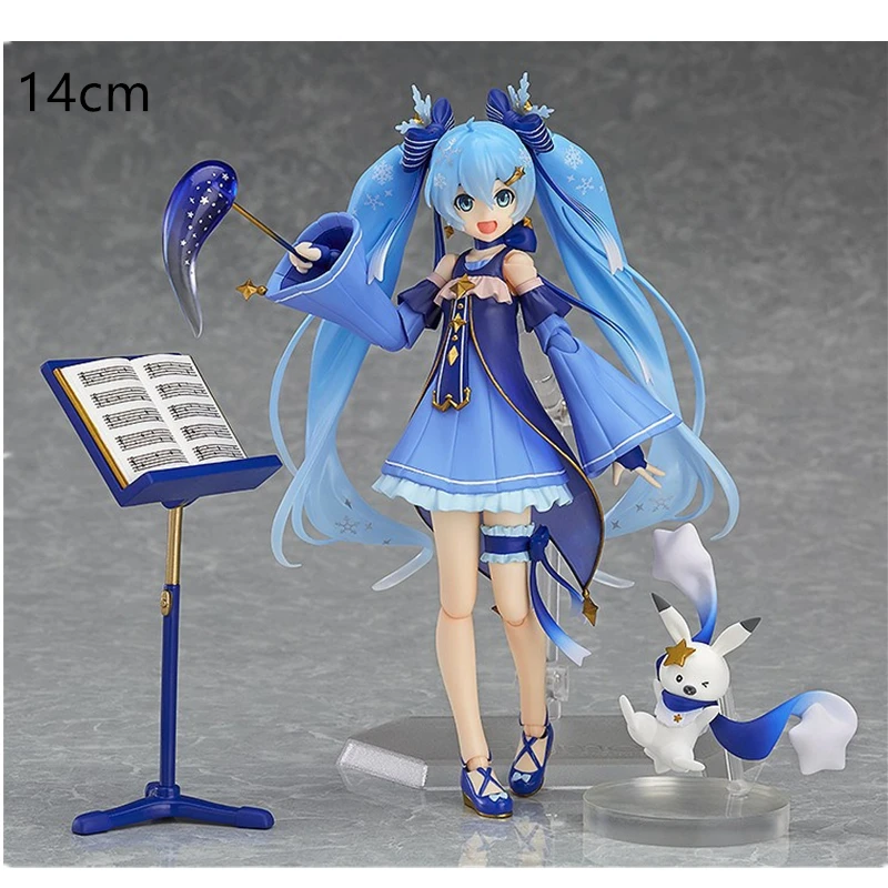Аниме Hatsune Miku кавайная фигурка виртуальной певицы манги из ПВХ экшн-фигурка