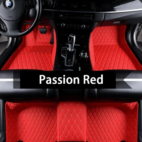 Passion Red Настоящие коврики для Lexus RX Class RX300 RX350 RX350L RX450h RX450hL 6D полный охват автомобильные коврики для багажника - Название цвета: Passion Red