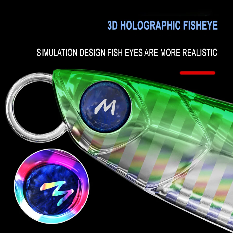 WALK FISH металлическая джиг приманка для рыбалки Тонущая джиггинг-приманка с