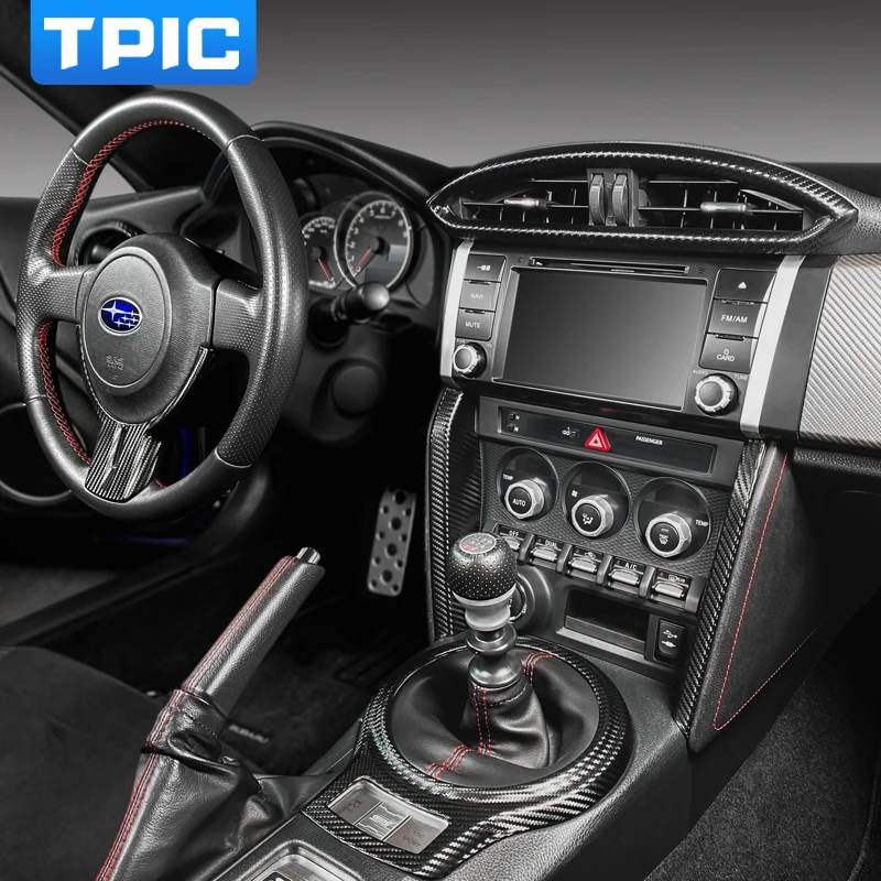 TPIC для Subaru BRZ Toyota 86 2013 2020 углеродного волокна ручка переключения рулевого