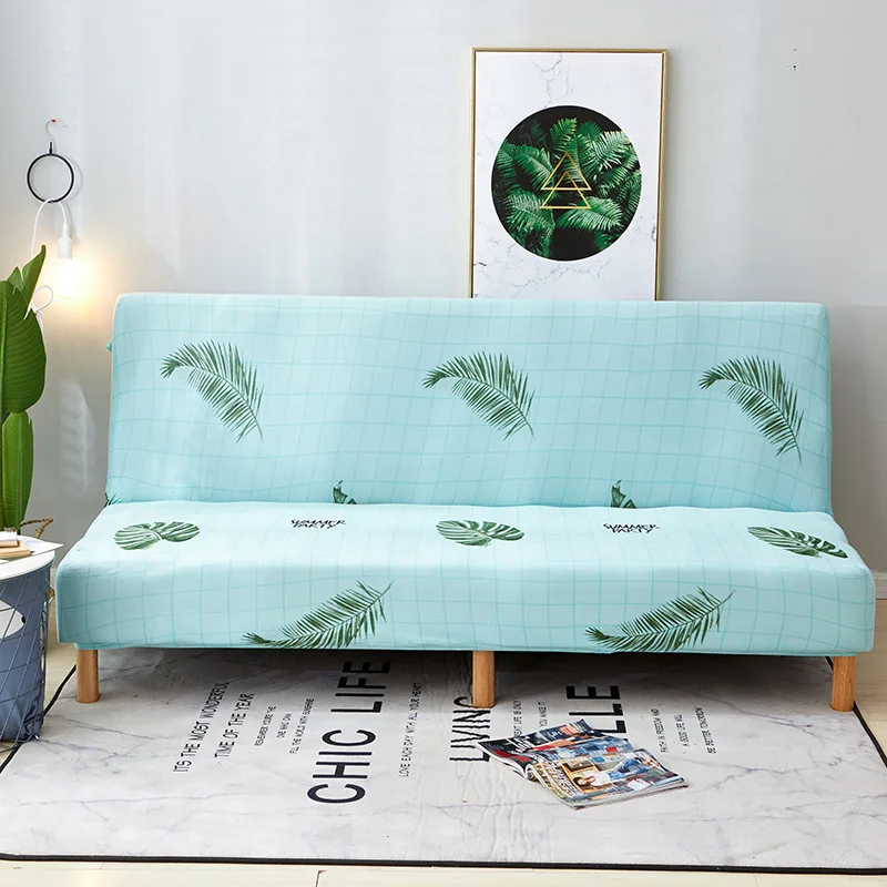 Универсальный безрукий эластичный чехол для секционного дивана анти-грязный
