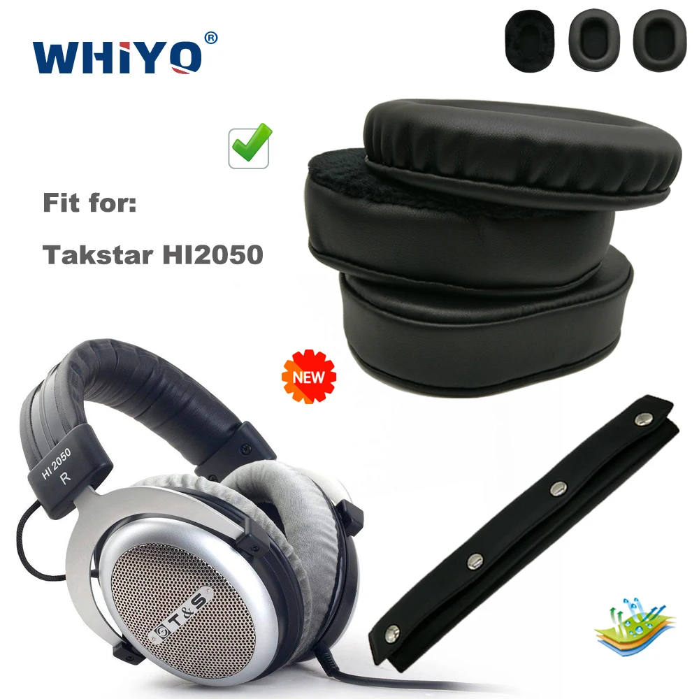 Сменные амбушюры для Takstar HI2050 Hi-2050 Hi 2050 запчасти наушников Кожаная подушка
