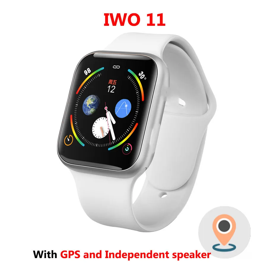 Часы SmartWatch IWO 11 gps Bluetooth умные часы 1:1 44 мм пульсометр кровяное давление 8 10
