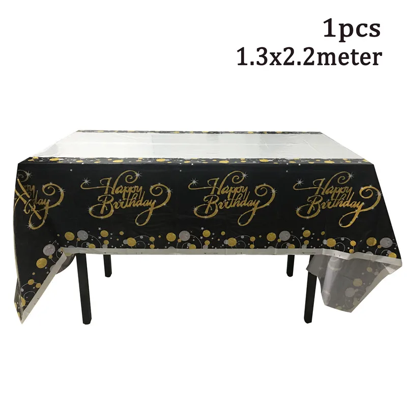 Одноразовая посуда 18 лет реквизит для Фотокабины черная рамка баннер на день