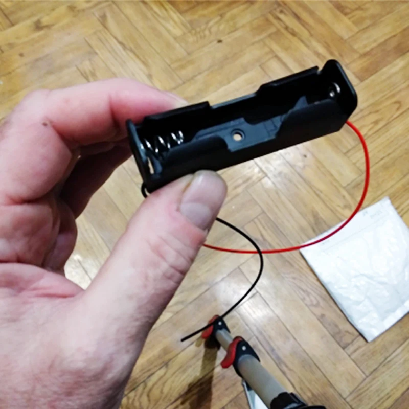 DIY Пластик Батарея коробка для хранения AA LR6 HR6 чехол Клип держатель Контейнер 1X2X 3X