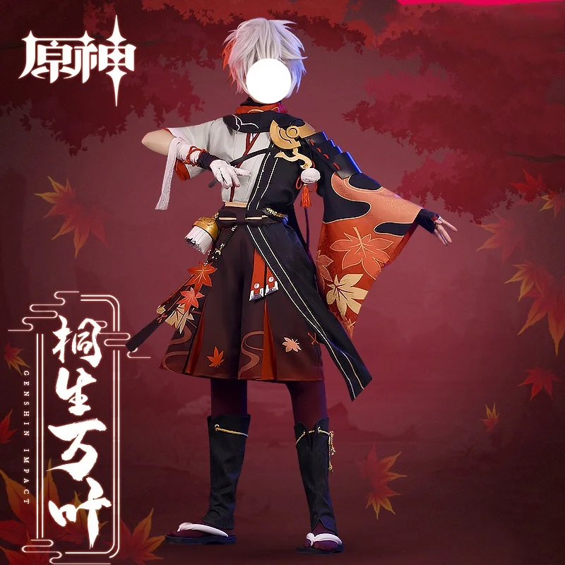 

Аниме! Genshin Impact Kiryu Kazuha Game Suit Великолепная униформа косплей костюм на Хэллоуин Одежда для карнавала, вечеринки для мужчин 2021 Новый