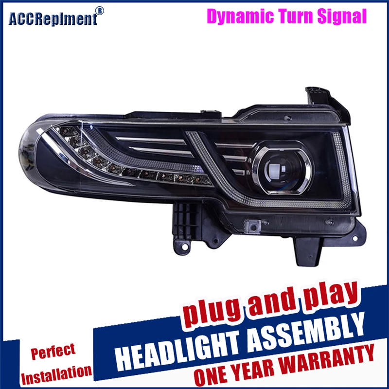 2007-2013 Car Styling for FJ Cruiser Headlights New FJ150 LED HEADLAMP drl Lens Double Beam HID KIT Xenon led | Автомобили и