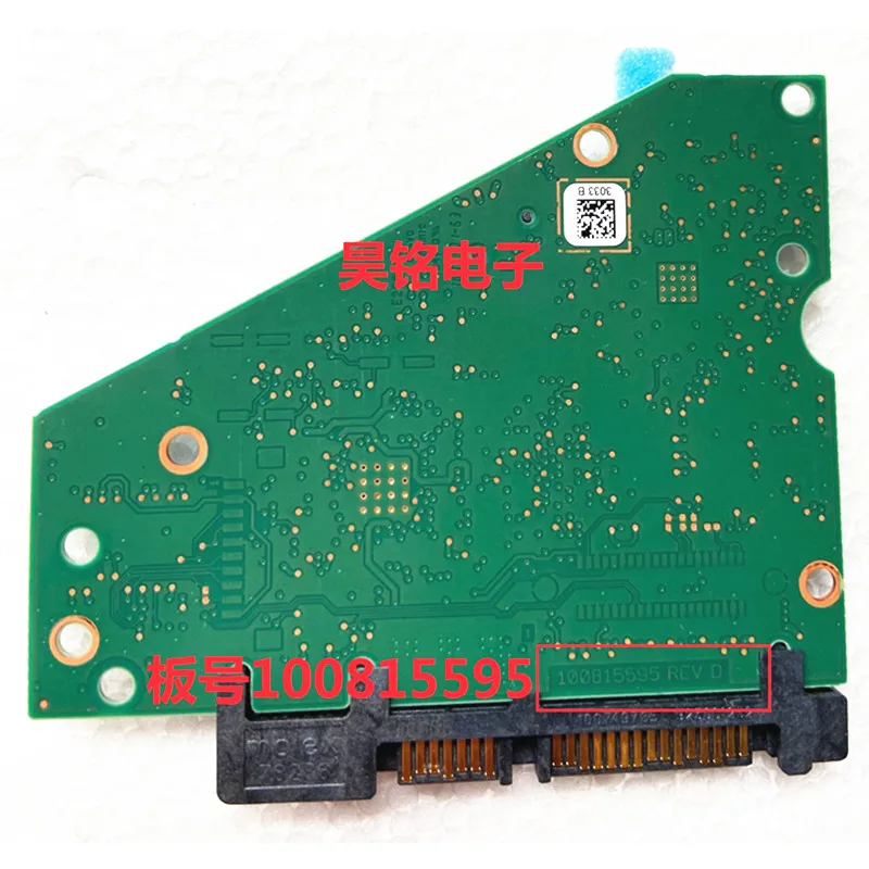 Placa de Circuito de Disco Apropriado para Discos Rígidos de 2t a 8t Rígido 5596 St4000dm004 – 100815595 Rev d