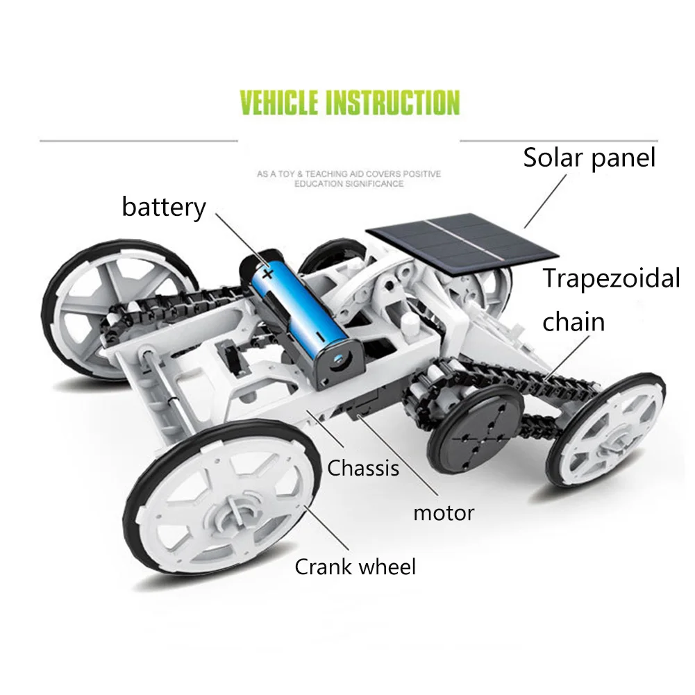 4WD малыш играть завинчивание крепления обучения науки и техники на батарейках