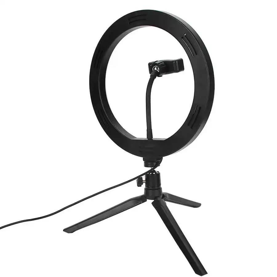 Светодиодный светильник для прямой трансляции кольцевой селфи с регулируемой