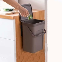 trash can kitchen wall mounted garbage bin gift garbage bag zero waste recycle compost bin trash bathroom dustbin