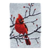 do it yourself carpet embroidery latch hook rug kits carpet embroidery hook needlework button package crafts Birds home decor