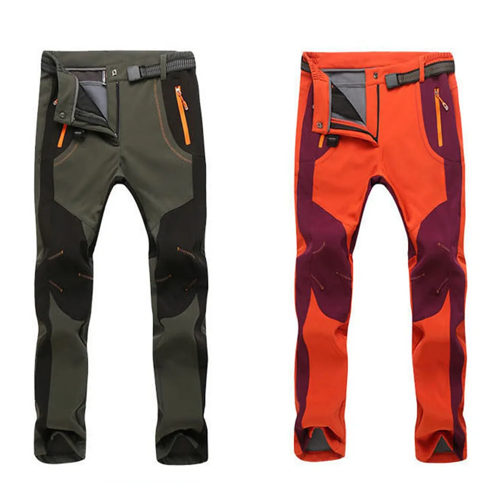 Зимние уличные брюки для зимних походов мужские и женские штаны скалолазания
