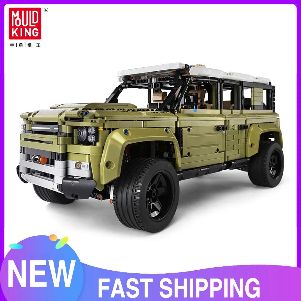 

MOULD KING MOC Technology Off-road SUV Vehicle Car Model Building Blocks Assembly Bricks Kids Educational Toys Birthday Gifts