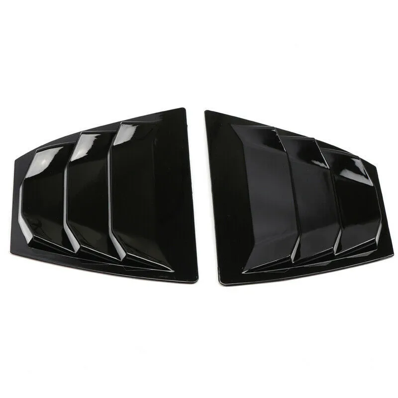 2 шт. боковые жалюзи заднего окна вентиляционный декор легкий в установке