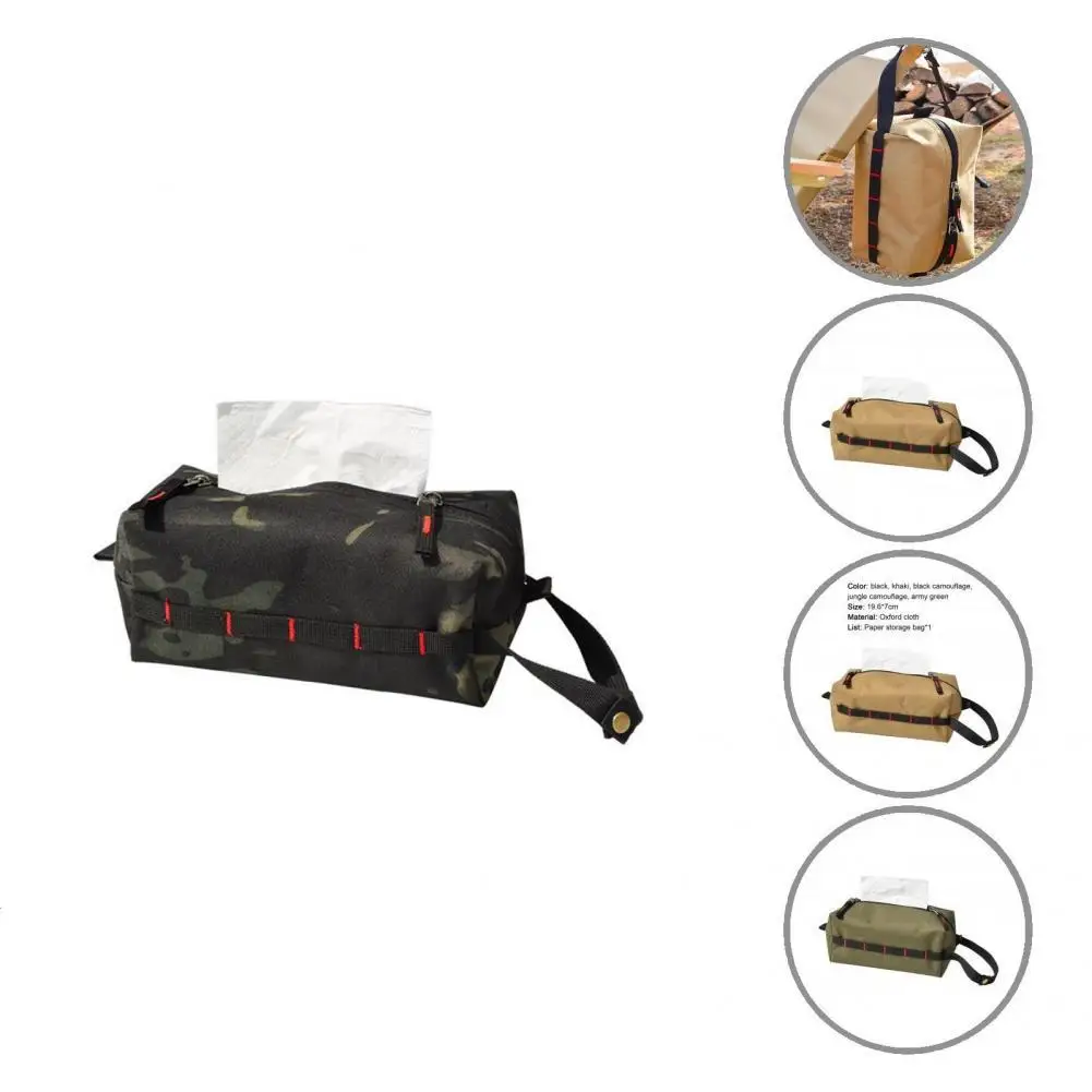

Reliable Waterproof Tissue Case Napkin Storage Bag 5 Colors Optional Fine Workmanship