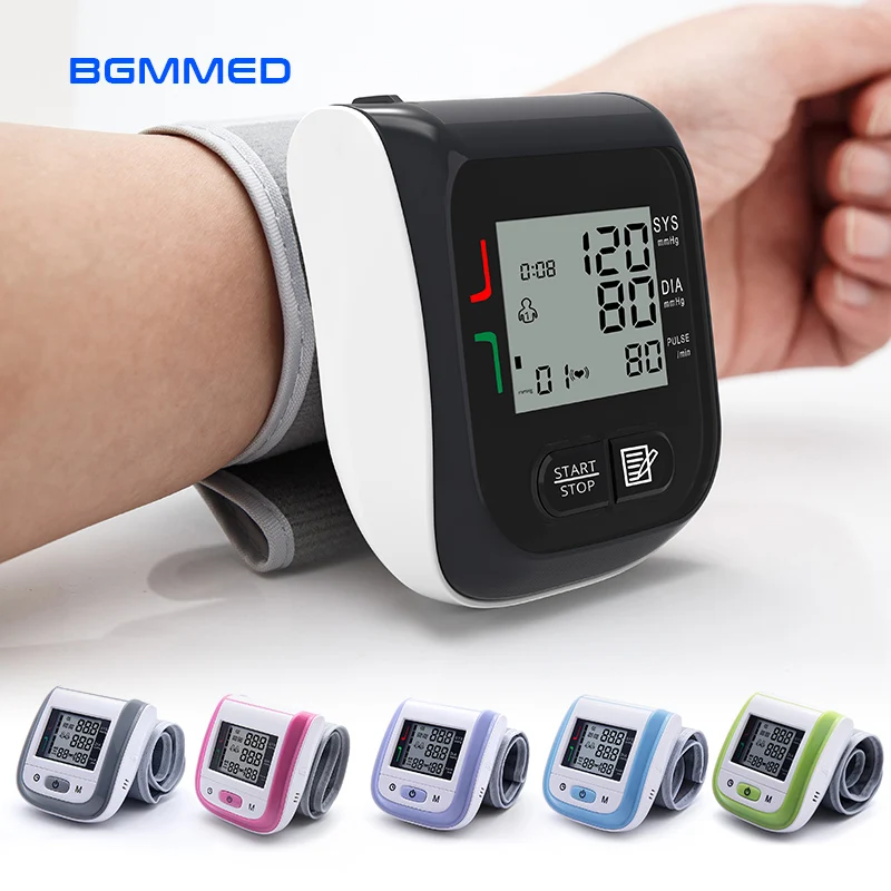 Medical Digital Blood Pressure Monitor Wrist Blood Tonometer Automatic Sphygmomanometer Blood Pressure Meter tensiometro lemaitre p blood wedding