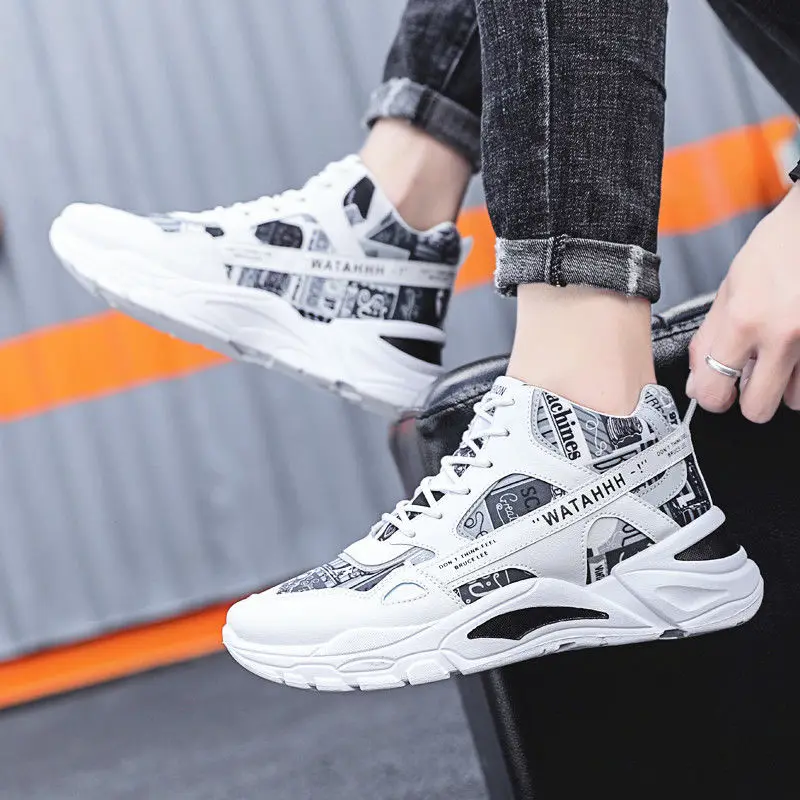 

Adult Footwear Breathable Fashion Sneakers Men's Shoes Trainers Men Vulcanize Shoes Comfort Mens Sneakers Male Shoes