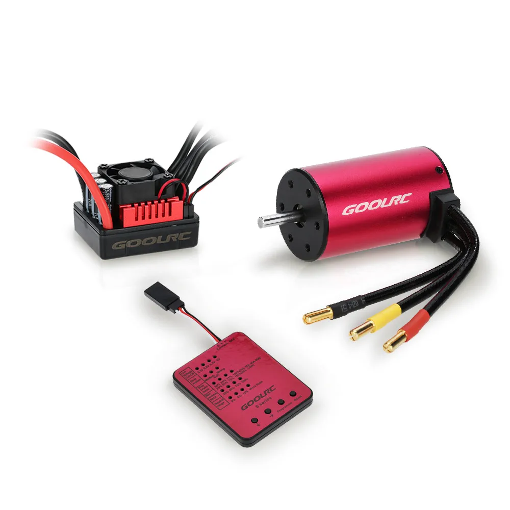 Оригинальный бесщеточный двигатель GoolRC S3650 3900KV 60A ESC и программная карта